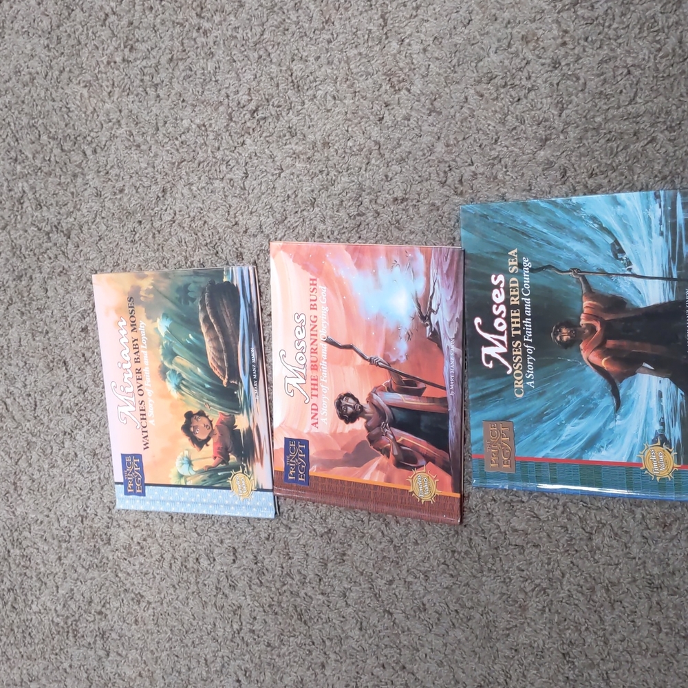 Prince of Egypt Moses books